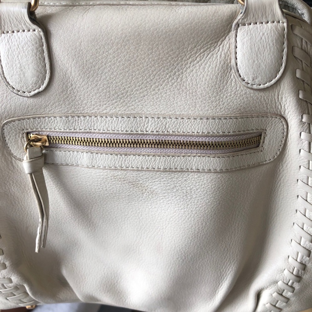 Isabella Fiore (Authentic) cream floral leather bag - Picture 12 of 14